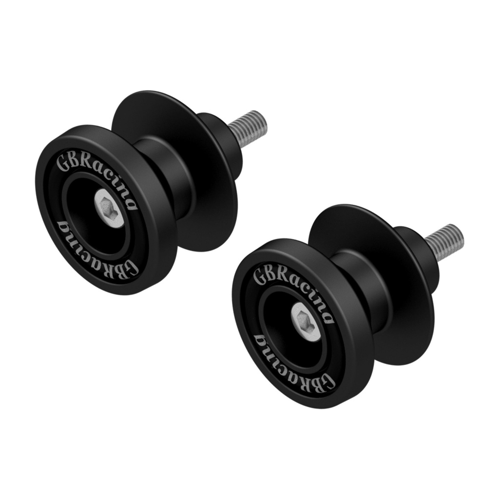 GBRacing 6mm Paddock Stand Bobbins for Aprilia Tuono V4 1100 Factory