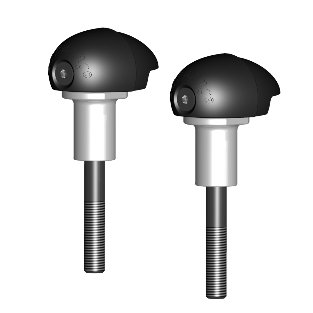 GBRacing Bullet Frame Sliders (Street) for Suzuki GSX-R 1000 K9 - L6
