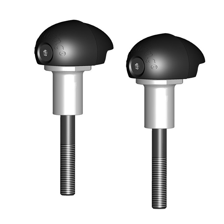 [FS-GSXR1000-K9-S] GBRacing Bullet Frame Sliders (Street) for Suzuki GSX-R 1000 K9 - L6