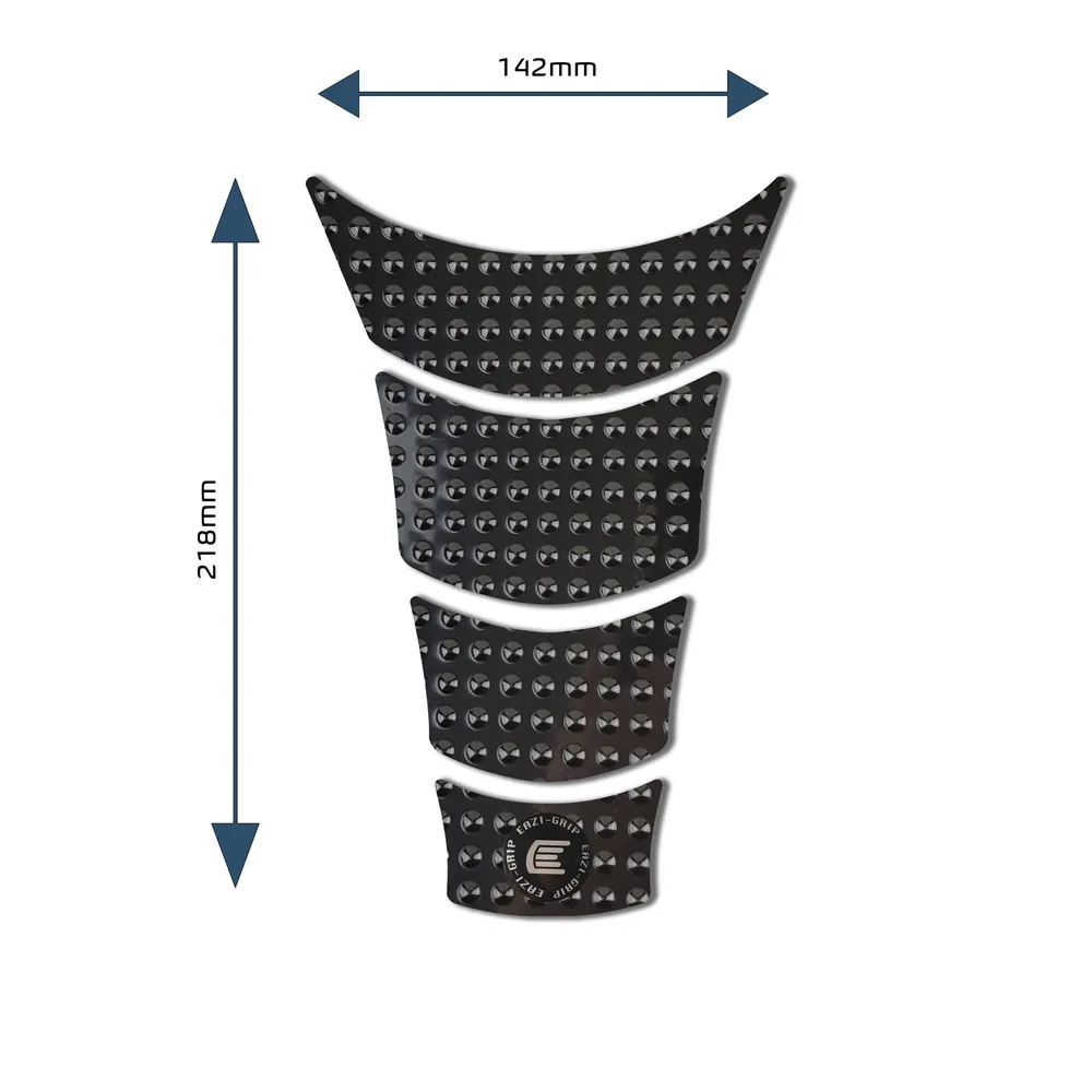 Eazi-Grip EVO Centre Tank Pad A 142mm x 218mm, clear or black