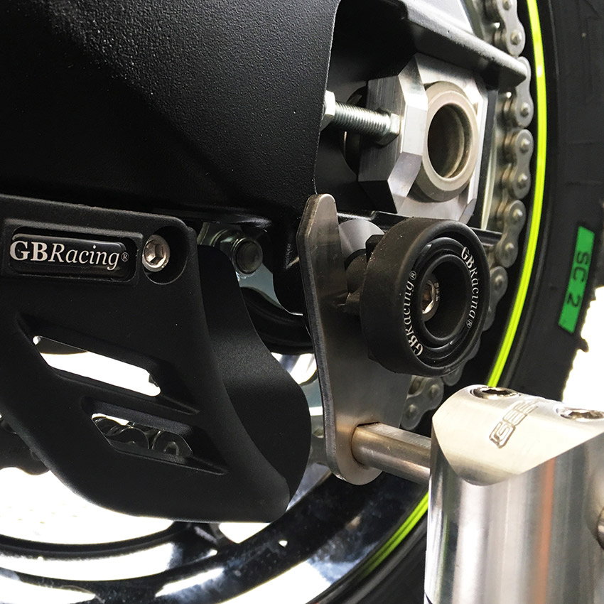 GBRacing 8mm Paddock Stand Bobbins for Ducati Hypermotard 698 Mono