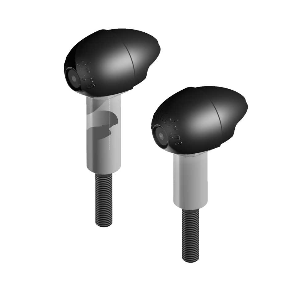 GBRacing Bullet Frame Sliders / Crash Knobs (Street) for Yamaha YZF-R6