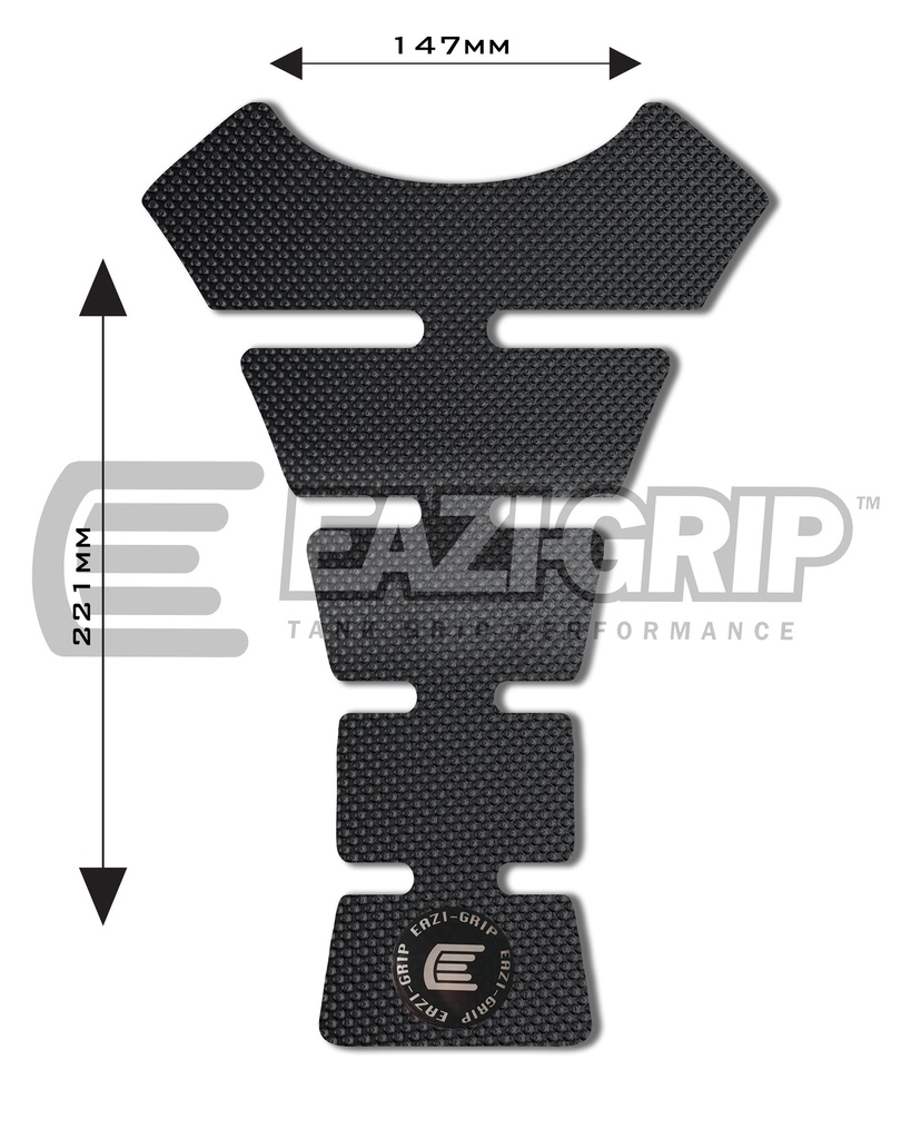Eazi-Grip PRO Centre Tank Pad F 147mm x 221mm, clear or black