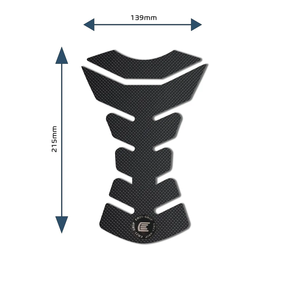 Eazi-Grip PRO Centre Tank Pad D 139mm x 215mm, clear or black