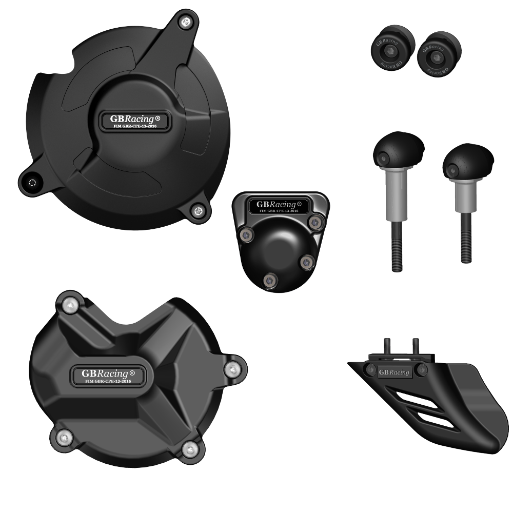 [CP-S1000RR-2017-CS-GBR] GBRacing Crash Protection Bundle (Street) for BMW S1000RR