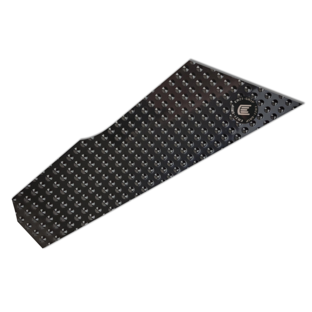 [EVO121BL] Eazi-Grip EVO Tank Grips for BMW F750GS F800GS F850GS, clear or black (Black)