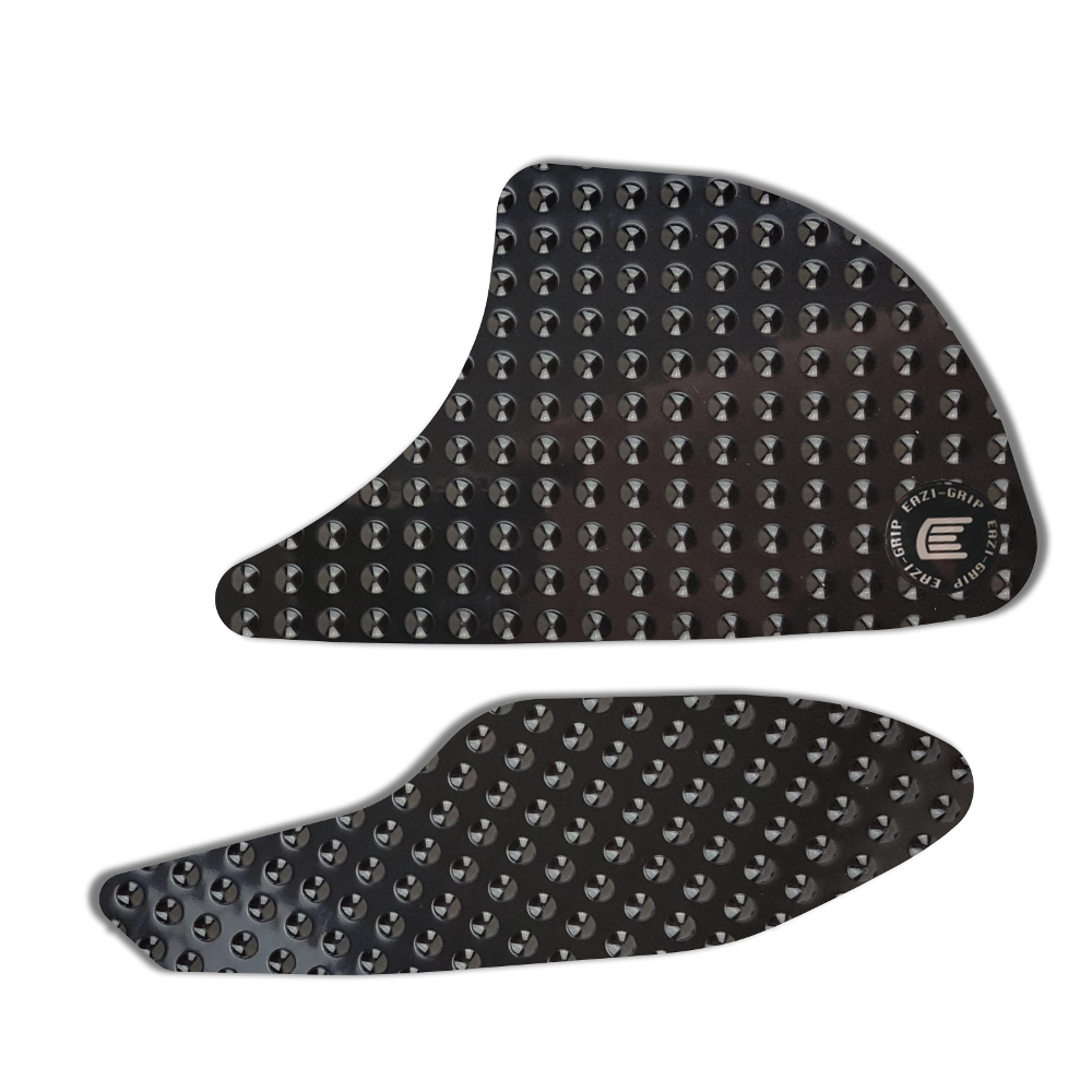 [EVO435BL] Eazi-Grip EVO Tank Grips for Kawasaki Versys 1000 1100, clear or black (Black)