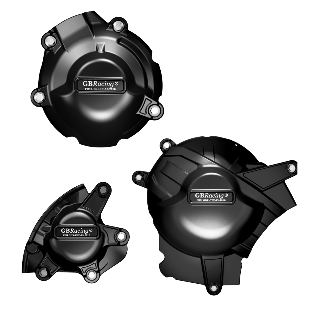 [EC-GSXR1000-L7-SET-GBR] GBRacing Engine Case Cover Set for Suzuki GSX-R 1000