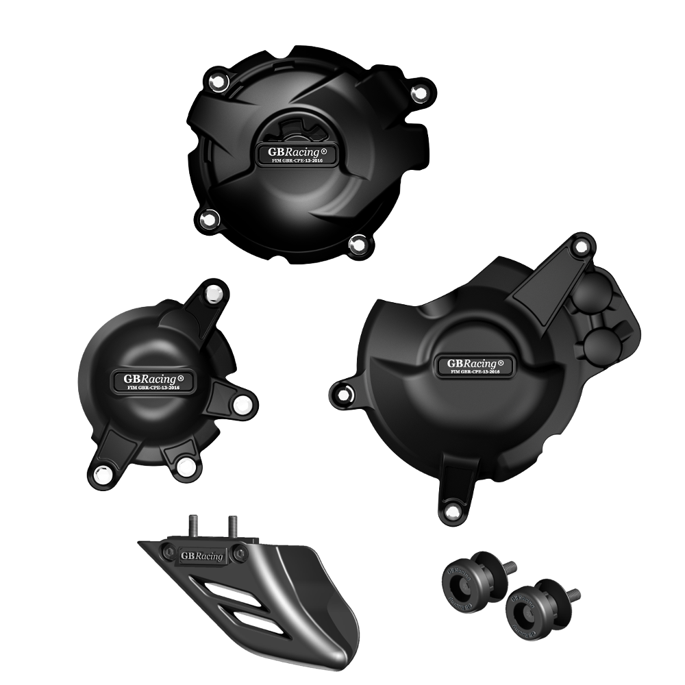 [CP-CBR1000-2017-CS-GBR] GBRacing Engine Cover Crash Protection Bundle for Honda CBR1000RR