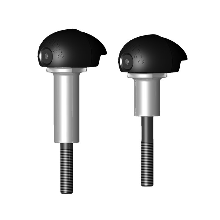 GBRacing Race Bullet Frame Sliders for Kawasaki Ninja ZX-6R 600
