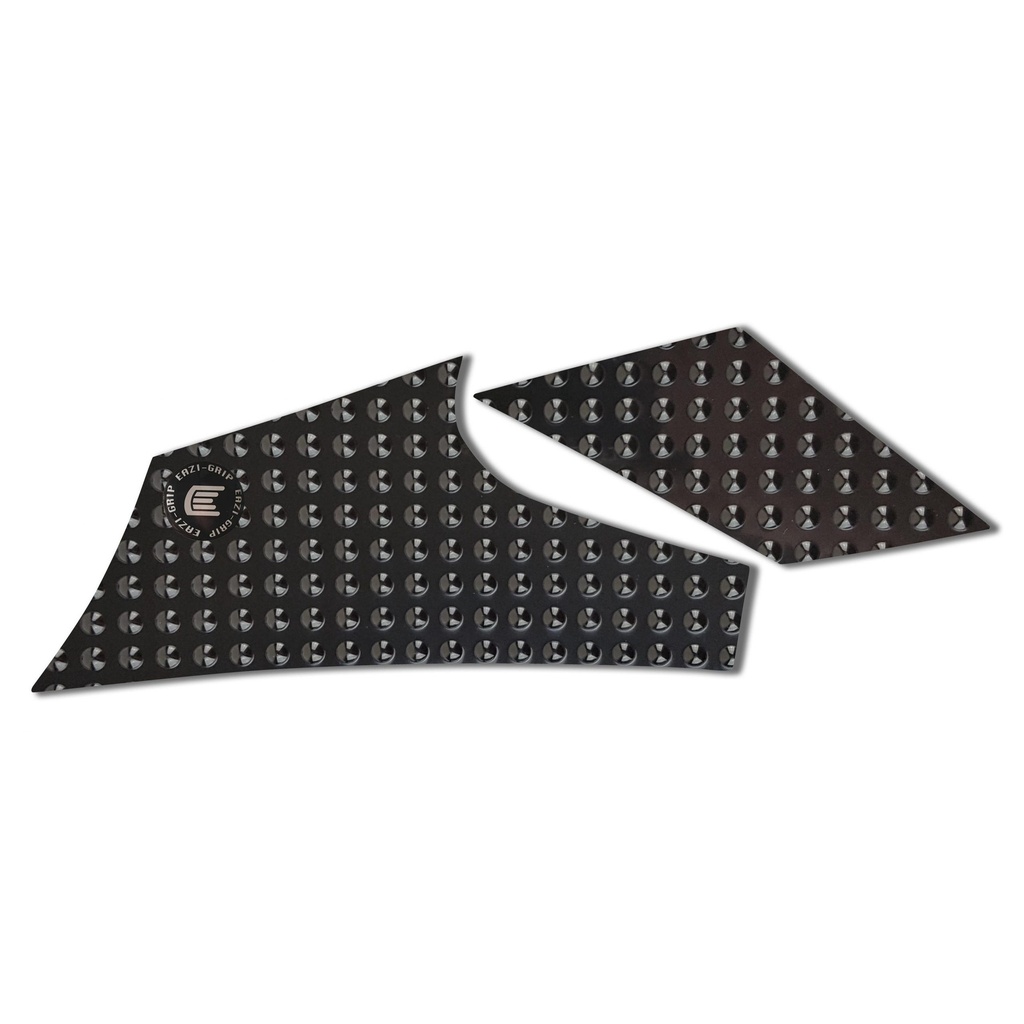 [EVO007BL] Eazi-Grip EVO Tank Grips for Aprilia Caponord 1200, clear or black (Black)