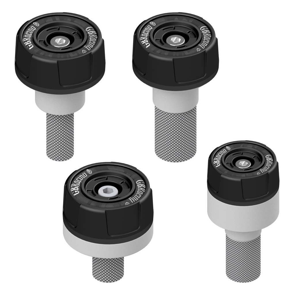 GBRacing Spindle Protector Set for Suzuki GSX-R600