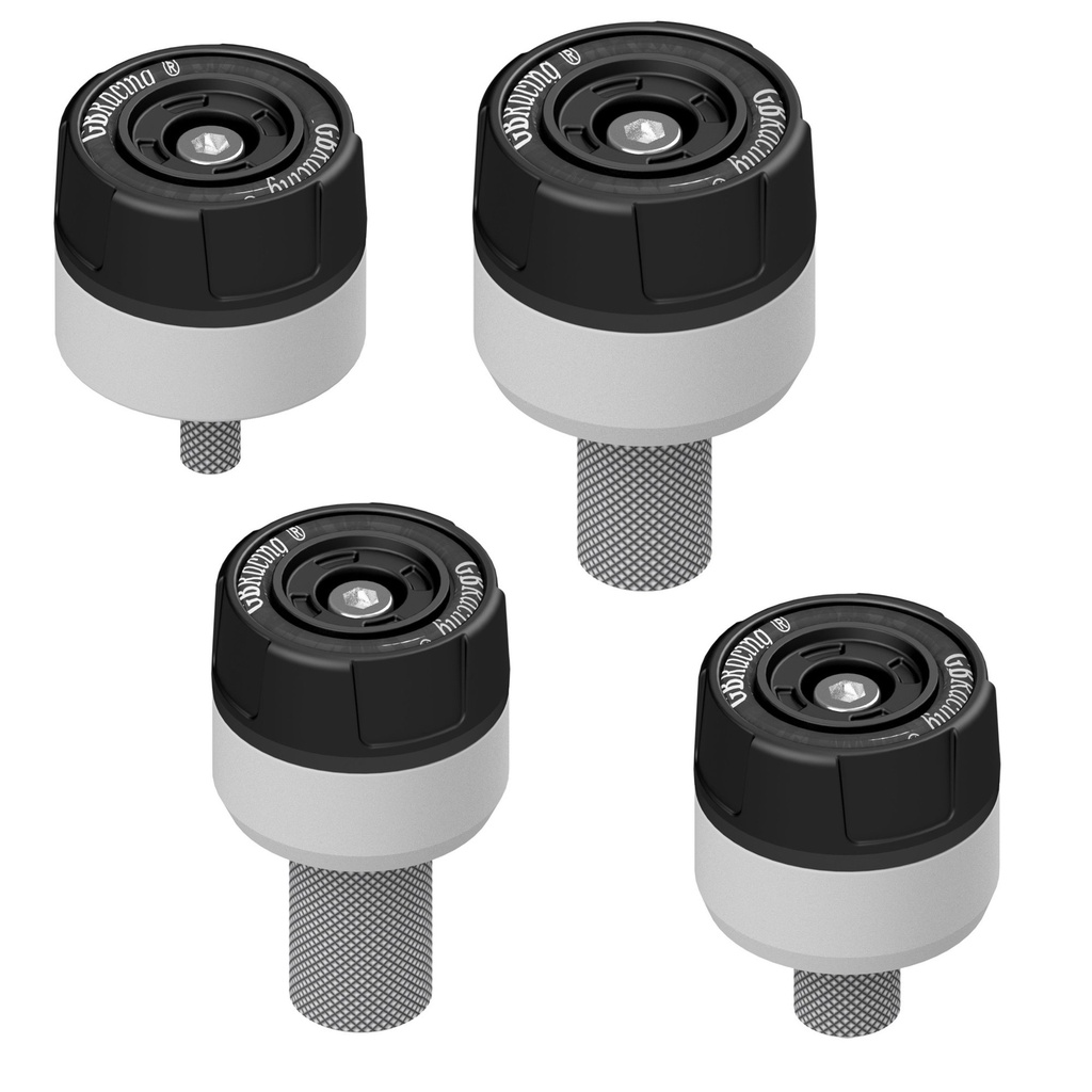 GBRacing Spindle Protector Set for Yamaha XSR900