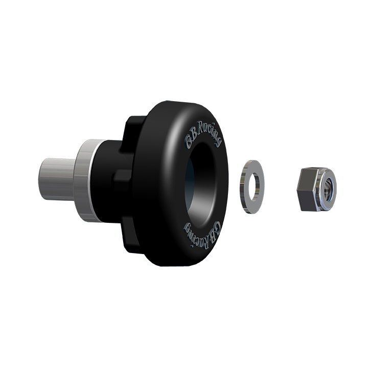 GBRacing Front Spindle Protector RHS for Triumph Street Triple 675