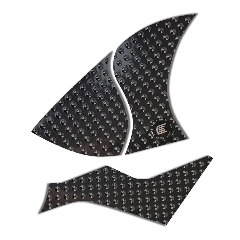 [EVO119BL] Eazi-Grip EVO Tank Grips for BMW R1200GS, clear or black (Black)