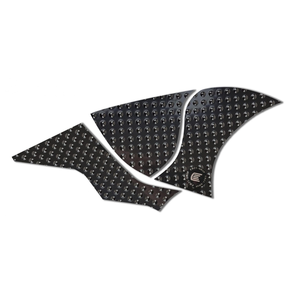 [EVO119BL] Eazi-Grip EVO Tank Grips for BMW R1200GS, clear or black (Black)