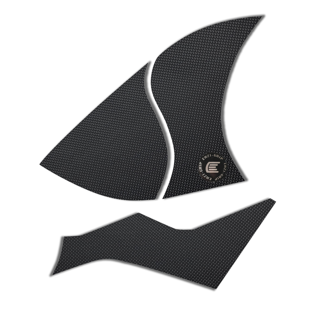 [PRO119BL] Eazi-Grip PRO Tank Grips for BMW R1200GS, clear or black (Black)
