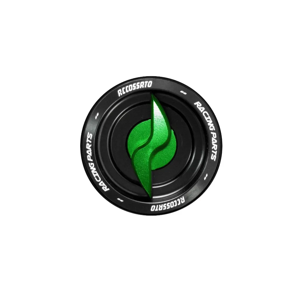 [GC101G] Accossato Spare Cap for Quick Action Fuel Cap green