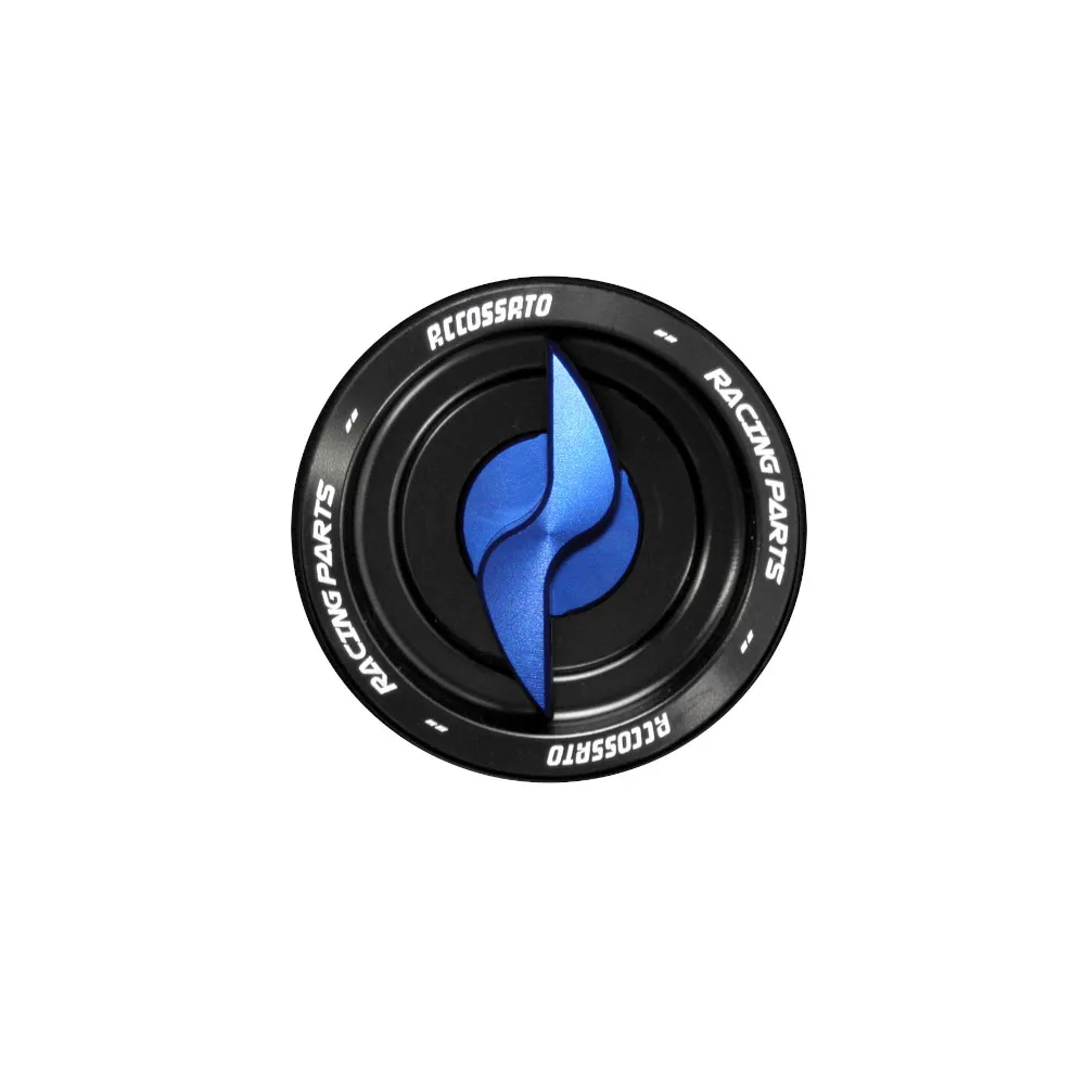 [GC101B] Accossato Spare Cap for Quick Action Fuel Cap blue