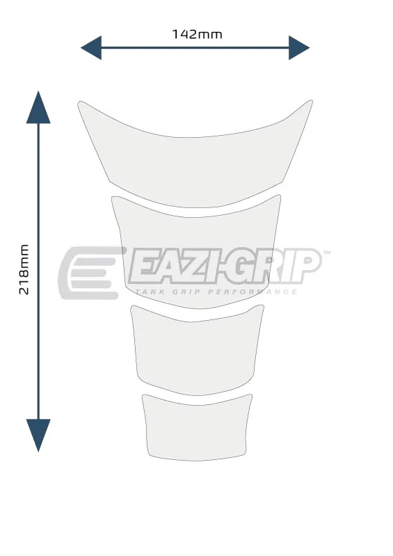 Eazi-Grip PPF Centre Tank Pad A 142mm x 218mm