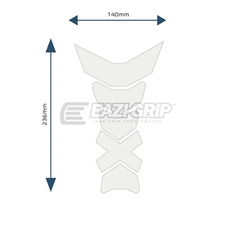 [SCTPCENTREPADC] Eazi-Grip PPF Centre Tank Pad C 140mm x 236mm