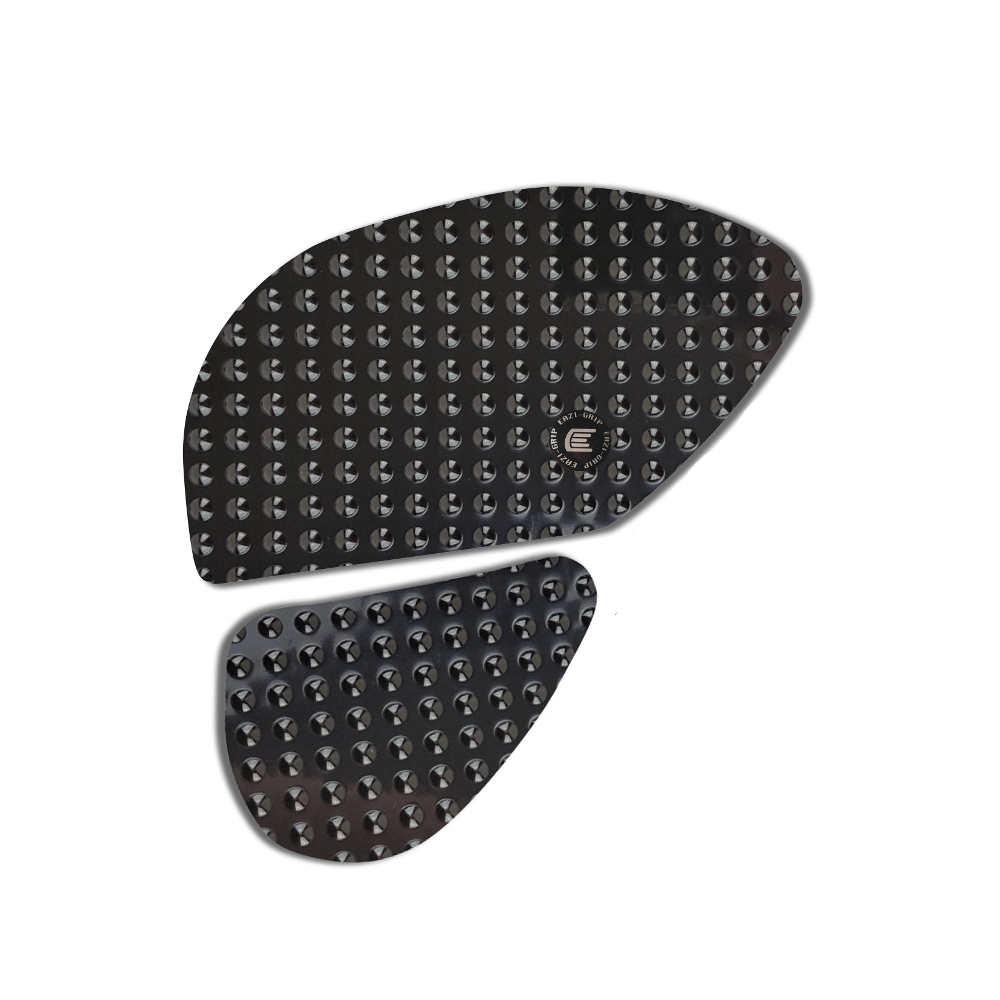 [EVO722BL] Eazi-Grip EVO Tank Grips for Suzuki V-Strom 1000 DL1000 2014 - 2019, clear or black (Black)