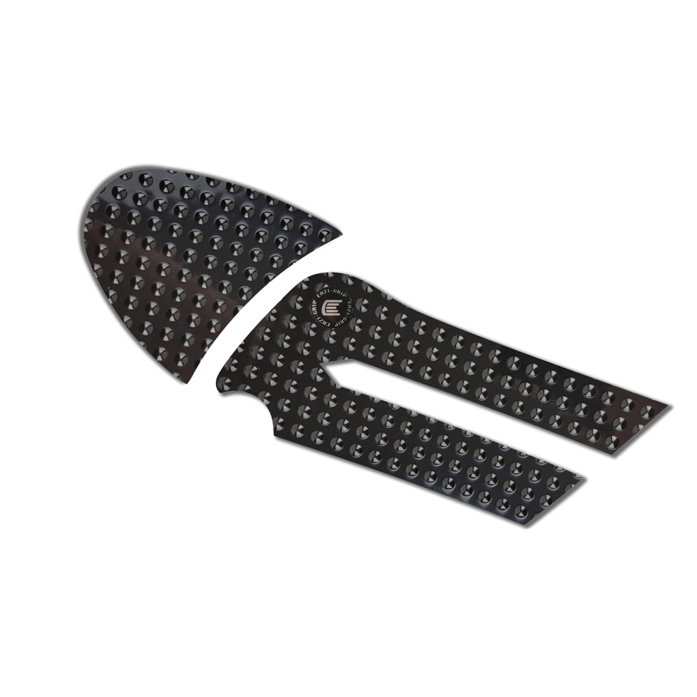 [EVO421BL] Eazi-Grip EVO Tank Grips for Kawasaki Ninja ZX-14R, clear or black (Black)