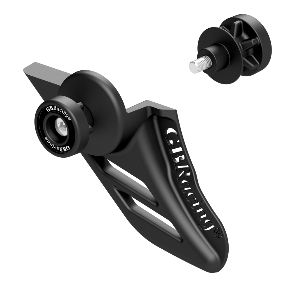 GBRacing Lower Chain Guard 8mm Paddock Stand Bobbin Assembly
