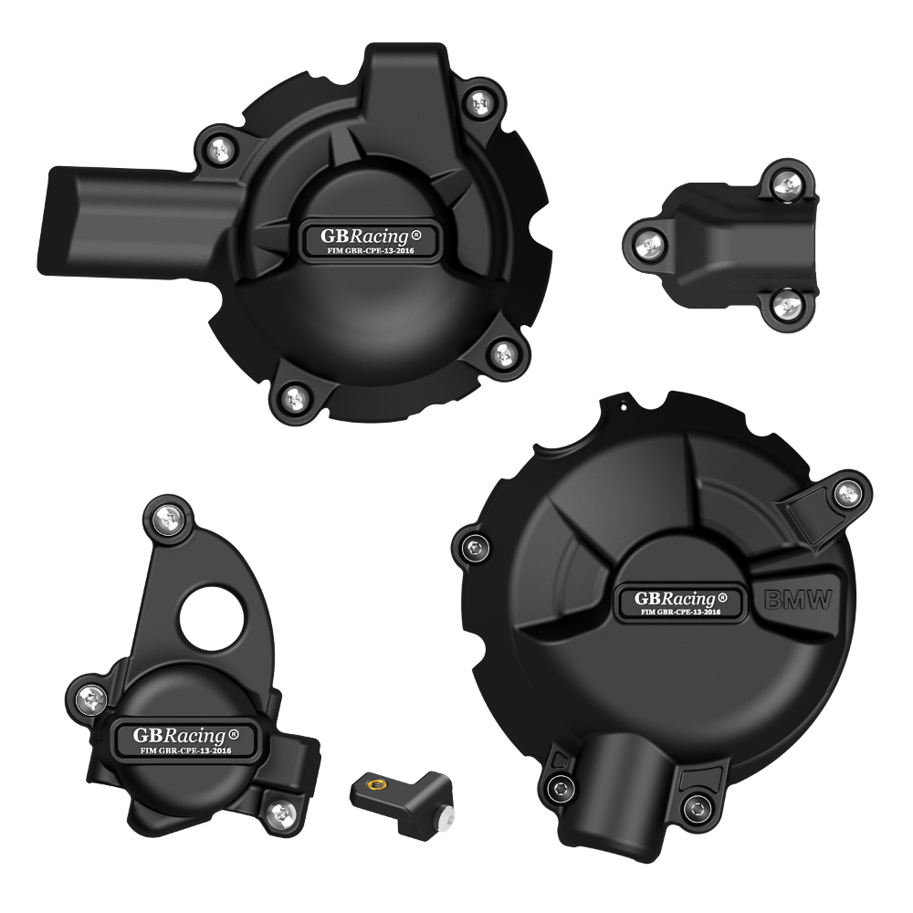 [EC-S1000RR-2019-SET-GBR] GBRacing Engine Case Cover Set for BMW S1000RR S1000R M1000RR
