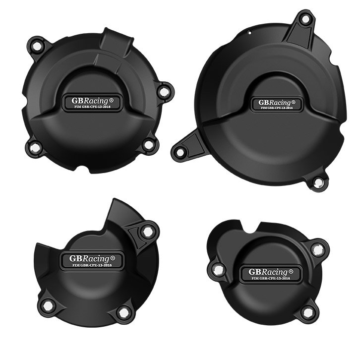 [EC-GSXS1000-L5-SET-GBR] GBRacing Engine Case Cover Set for Suzuki GSX-S 1000 Katana