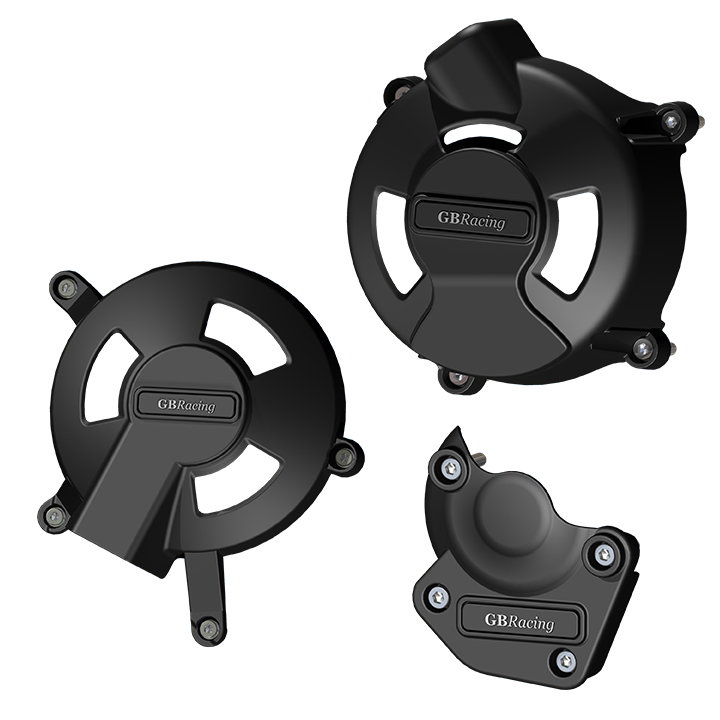 [EC-D675-SET-GBR] GBRacing Engine Case Cover Set for Triumph Daytona 675 Street Triple / R