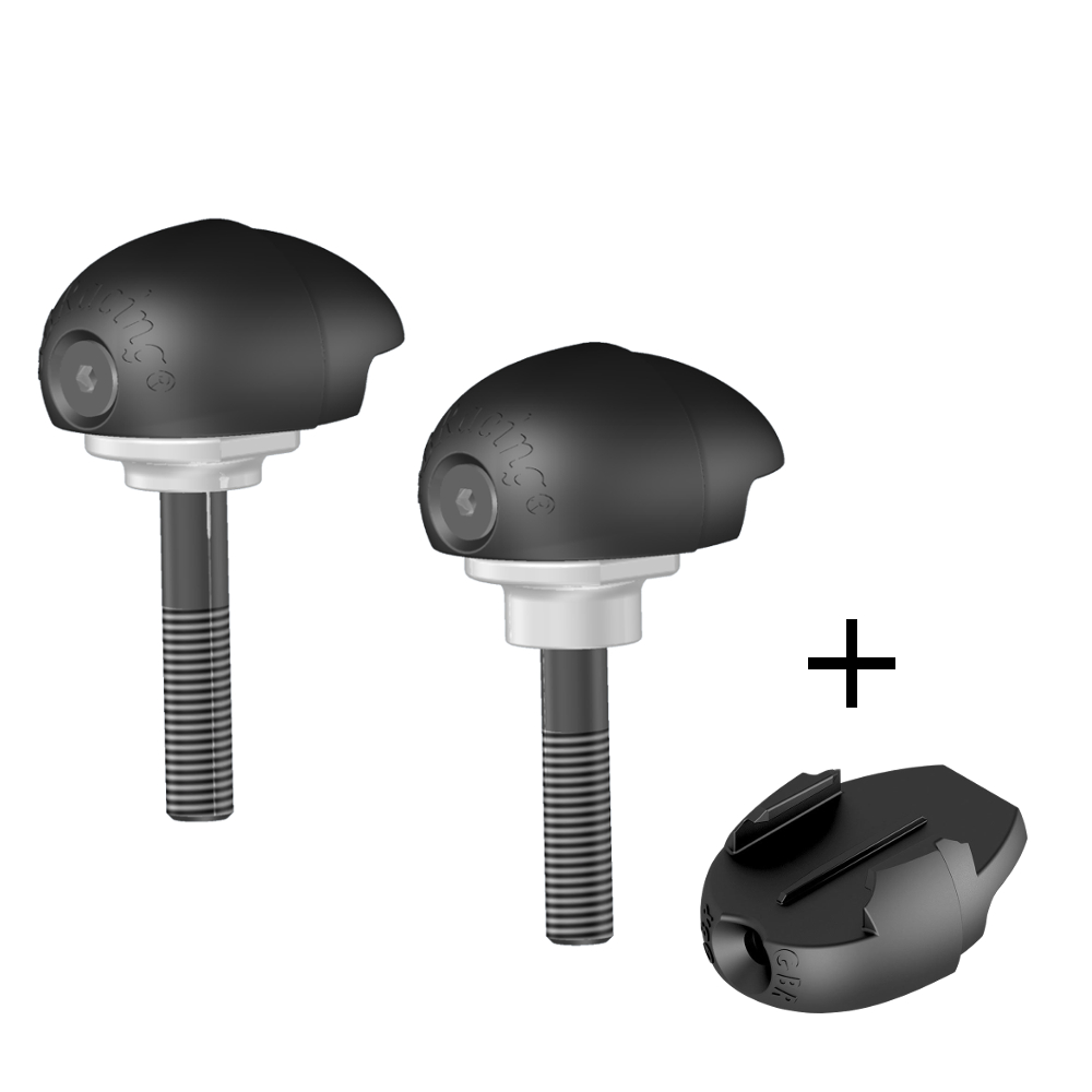 [FS-GSXR600-K11-R-GPR] GBRacing Bullet Frame Sliders (Race) for Suzuki GSX-R 600 / 750 GoPro™ Camera Mount bundle
