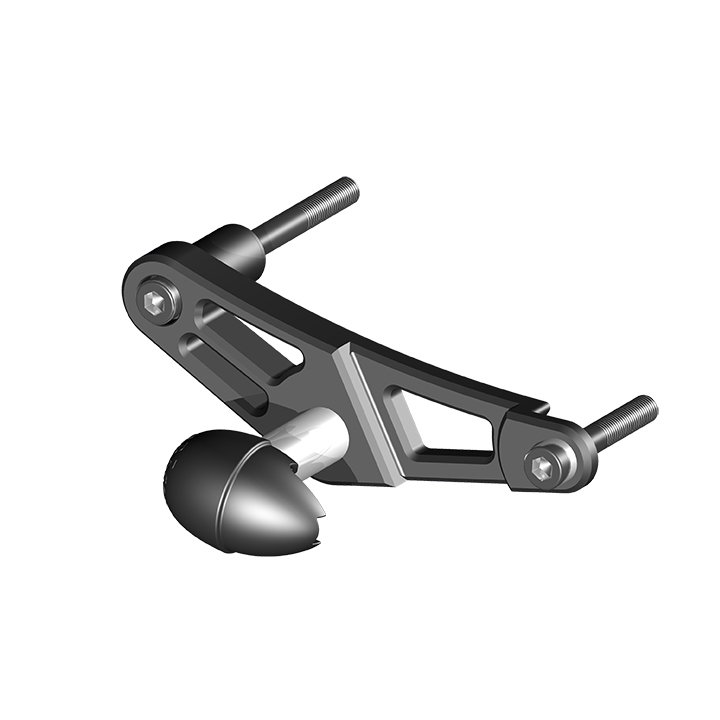 [FS-675-2006-LHS-SET-S] GBRacing LHS Street Bullet Frame Slider for Triumph Daytona 675 Street Triple