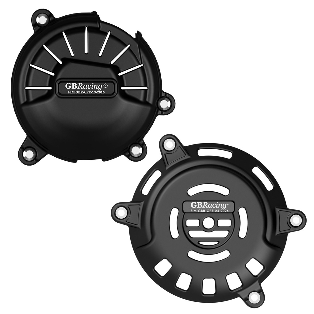 [EC-V4R-2023-SET-GBR] GBRacing Engine Case Cover Set for Ducati Panigale V4R 2023 - 2024