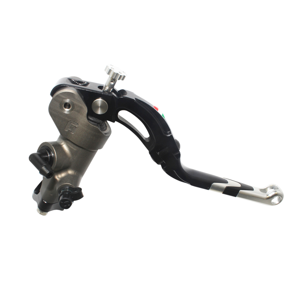 Accossato Brake Master Cylinder CNC 19x18 with silver Revolution lever
