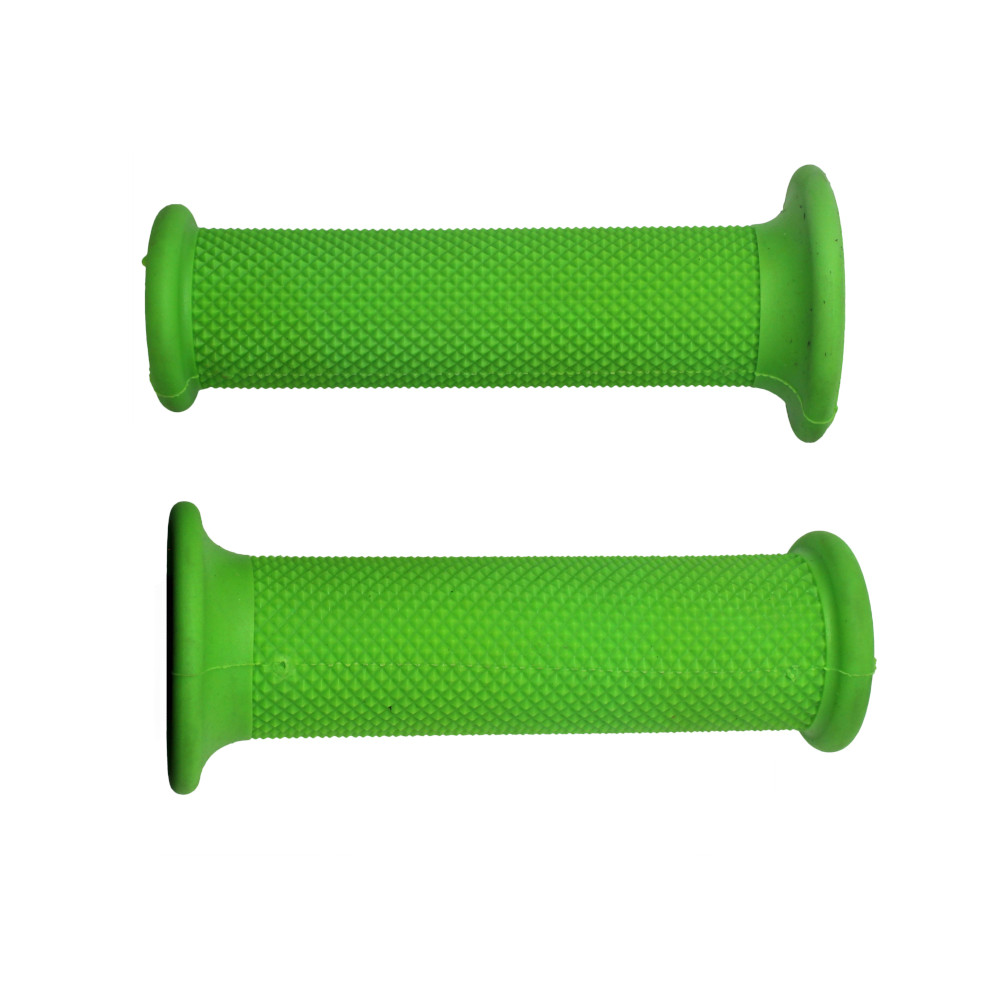 [GR001G-NF] Accossato Pair of Medium Racing Grips closed end green