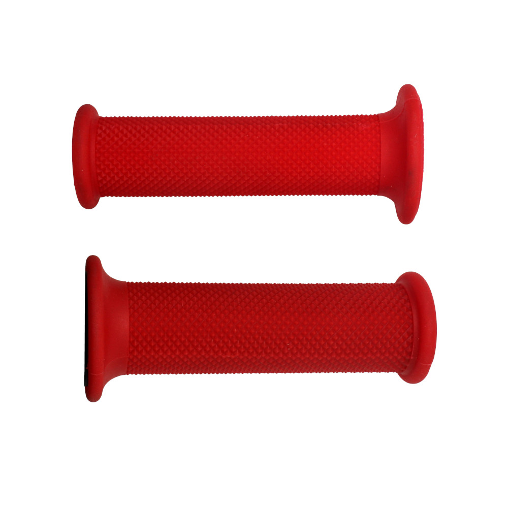 Accossato Pair of Medium Racing Grips open end red