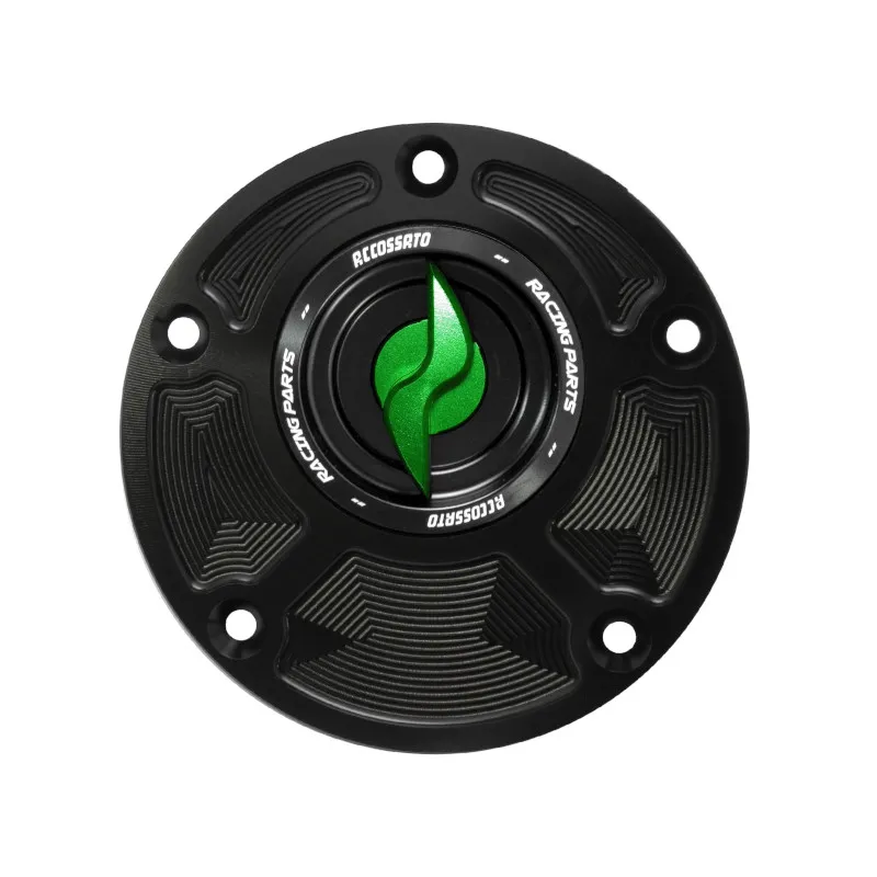 [FC104G] Accossato Fuel Cap Quick Action for Ducati 848 1098 1198 ST SS Monster green