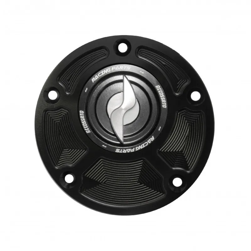 [FC104S] Accossato Fuel Cap Quick Action for Ducati 848 1098 1198 ST SS Monster silver