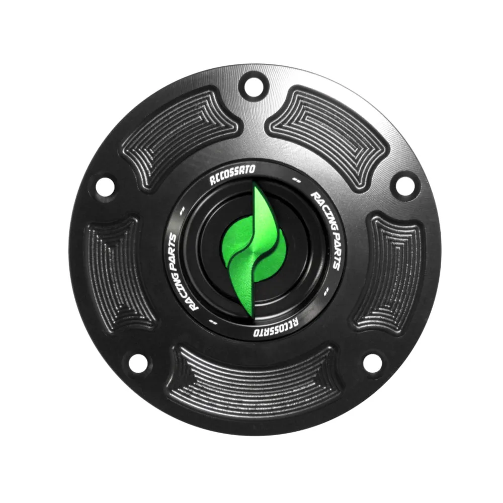 [FC105G] Accossato Fuel Cap Quick Action for Ducati Panigale Monster green