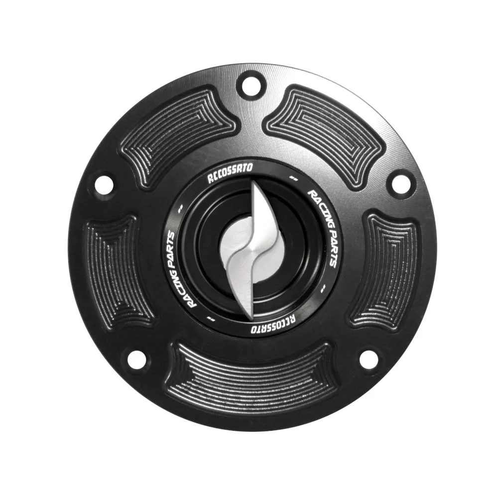 [FC105S] Accossato Fuel Cap Quick Action for Ducati Panigale Monster silver