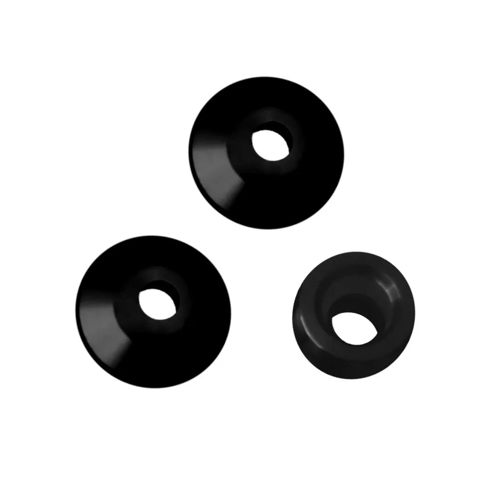 [KPD3N] Accossato Spare Inserts Washers for Adjustable Rearsets black