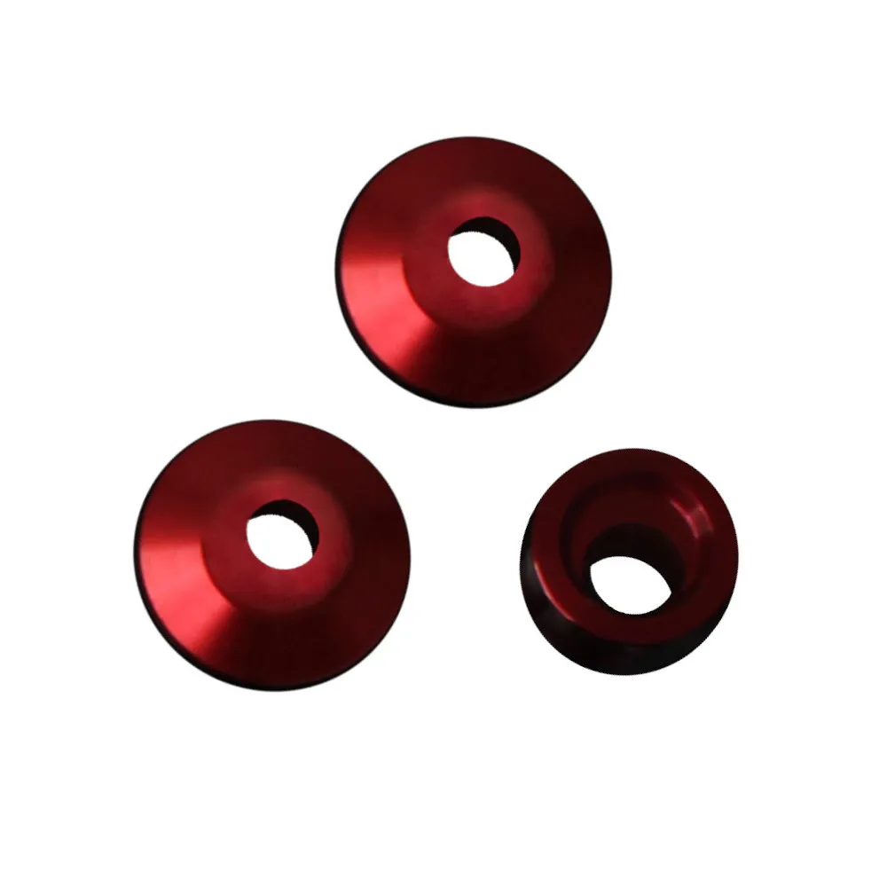 [KPD3R] Accossato Spare Inserts Washers for Adjustable Rearsets red