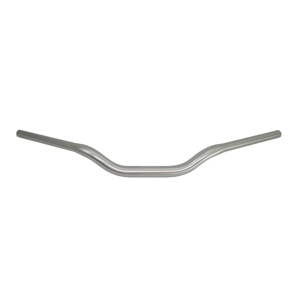 [HB173S] Accossato Handlebar HB173 Aluminium 28mm Aprilia Tuono Benelli TNT silver anodized