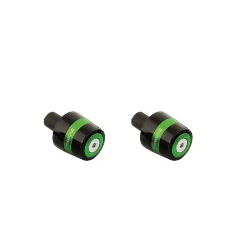 [TK002G] Accossato Handlebar Ends TK002 Aluminium 12 - 20mm green