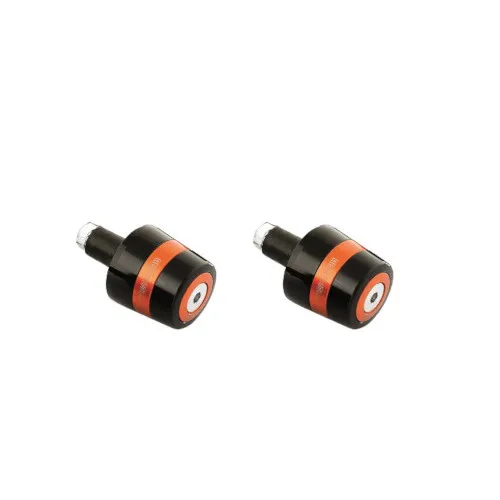 [TK002O] Accossato Handlebar Ends TK002 Aluminium 12 - 20mm orange
