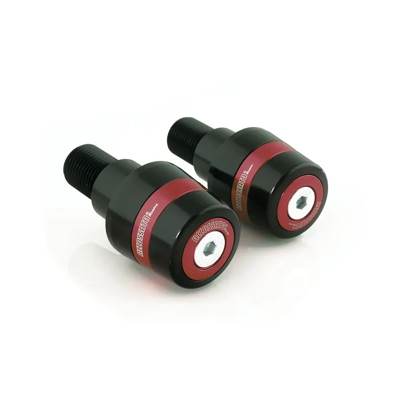 [TK003R] Accossato Handlebar Ends TK003 for Yamaha M16x1.5mm red
