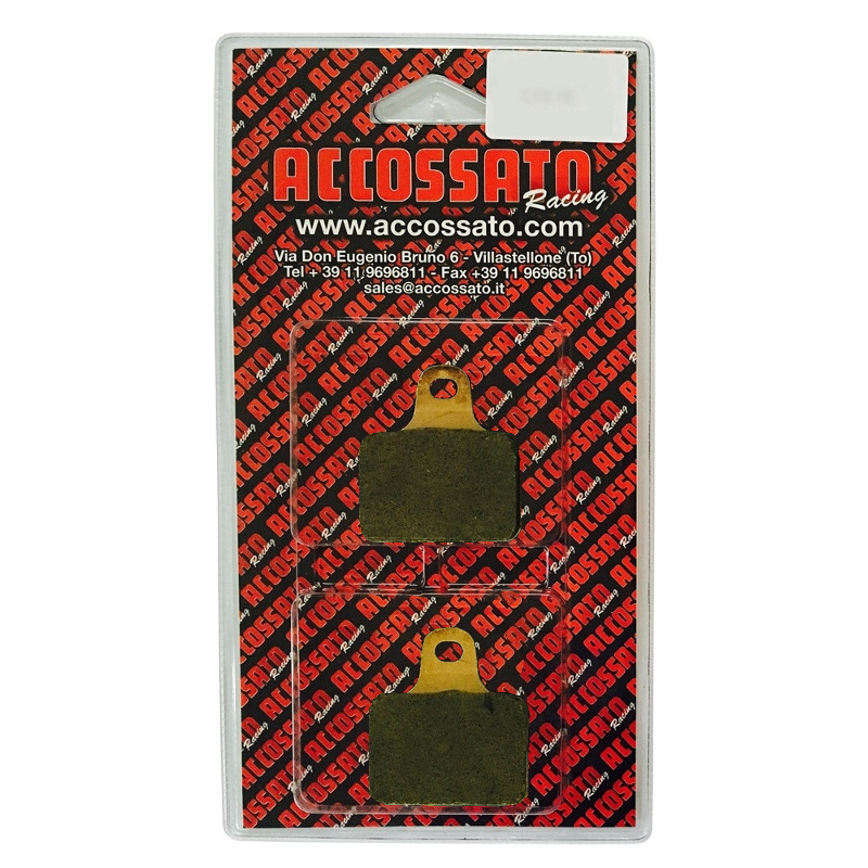 Accossato Brake Pads EV2 Compound for PZ001 PZ002 PZ004 PZ008