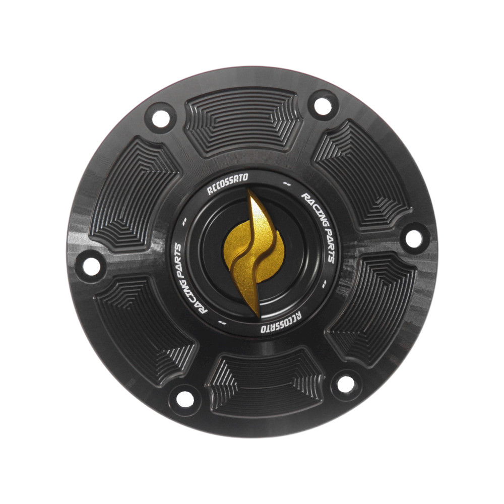 Accossato Fuel Cap Quick Action for Ducati Multistrada Diavel, gold