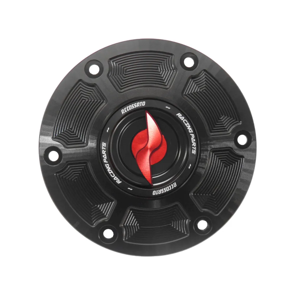 [FC107R] Accossato Fuel Cap Quick Action for Ducati Multistrada Diavel, red